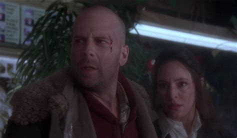 12 Monkeys!  Time travel shenanigans and haunting performance by Bruce Willis!