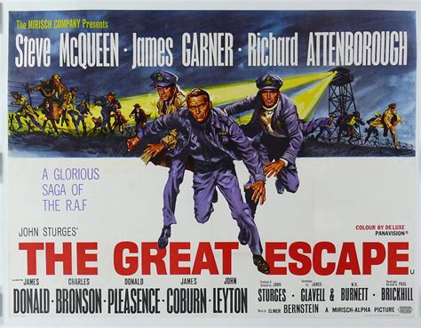 The Great Escape - En krigsfilm med en stjärnspäckad ensemble och ett gripande flyktförsök!